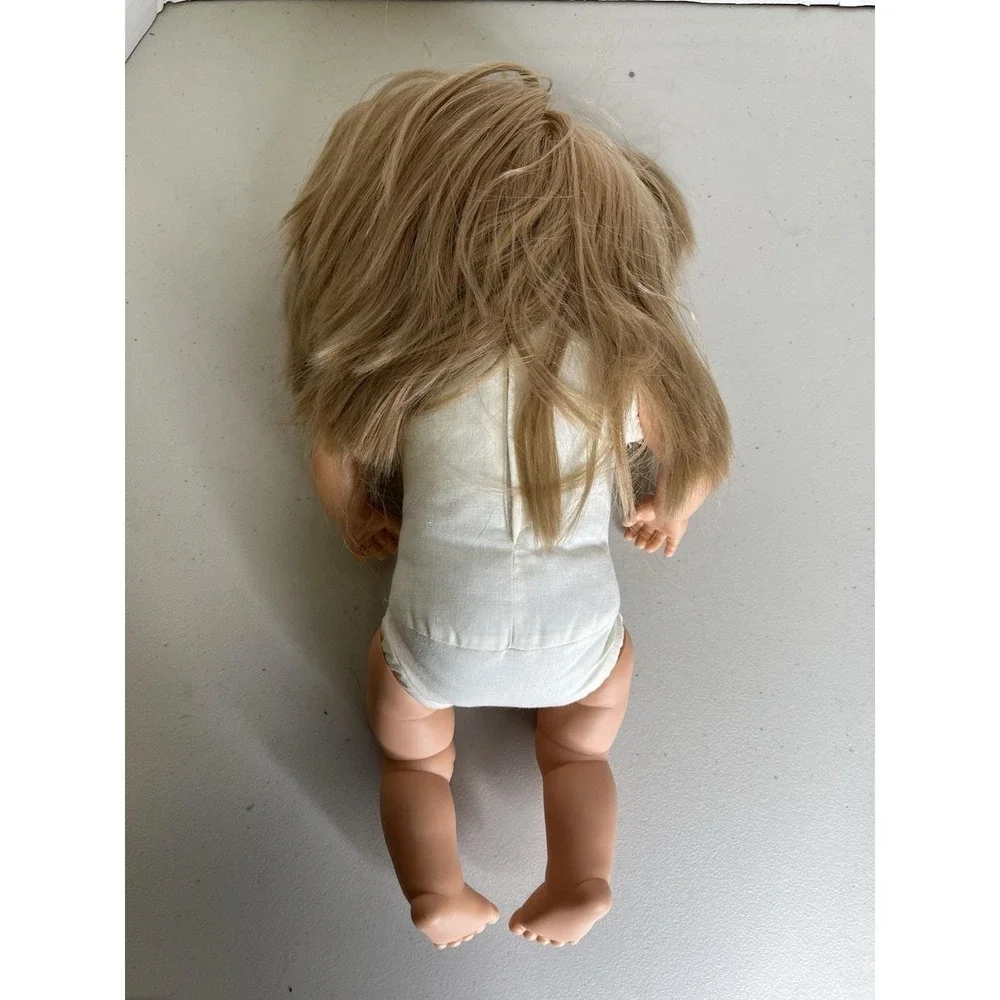 Berbesa Baby Doll Large Soft‎ Body, blonde Hair blue Eyes.